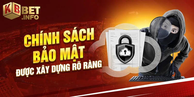 Chính sách bảo mật được xây dựng rõ ràng
